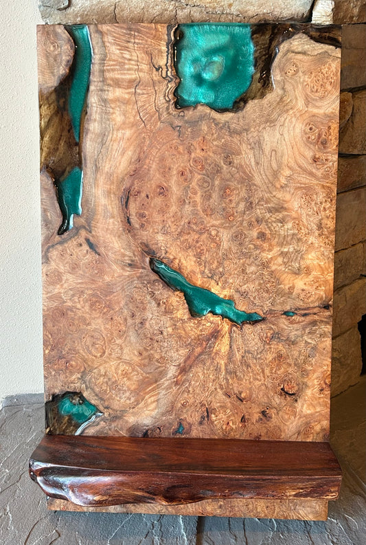 Wall hanging - Burl maple