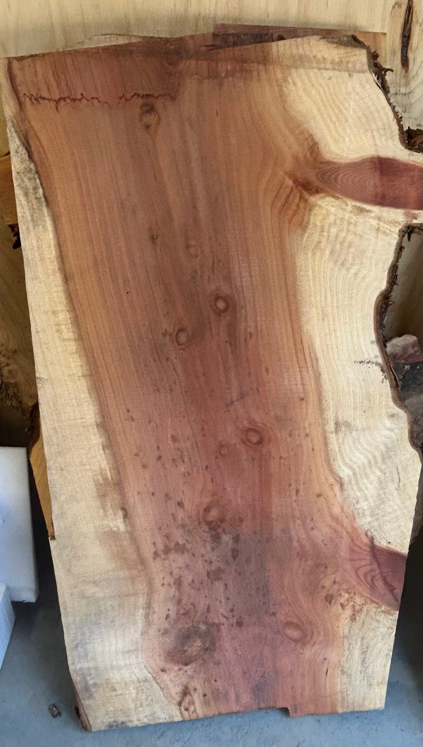 Wood Blank - Redwood stripe