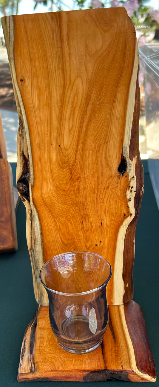Candle Shelf - Pacific Yew