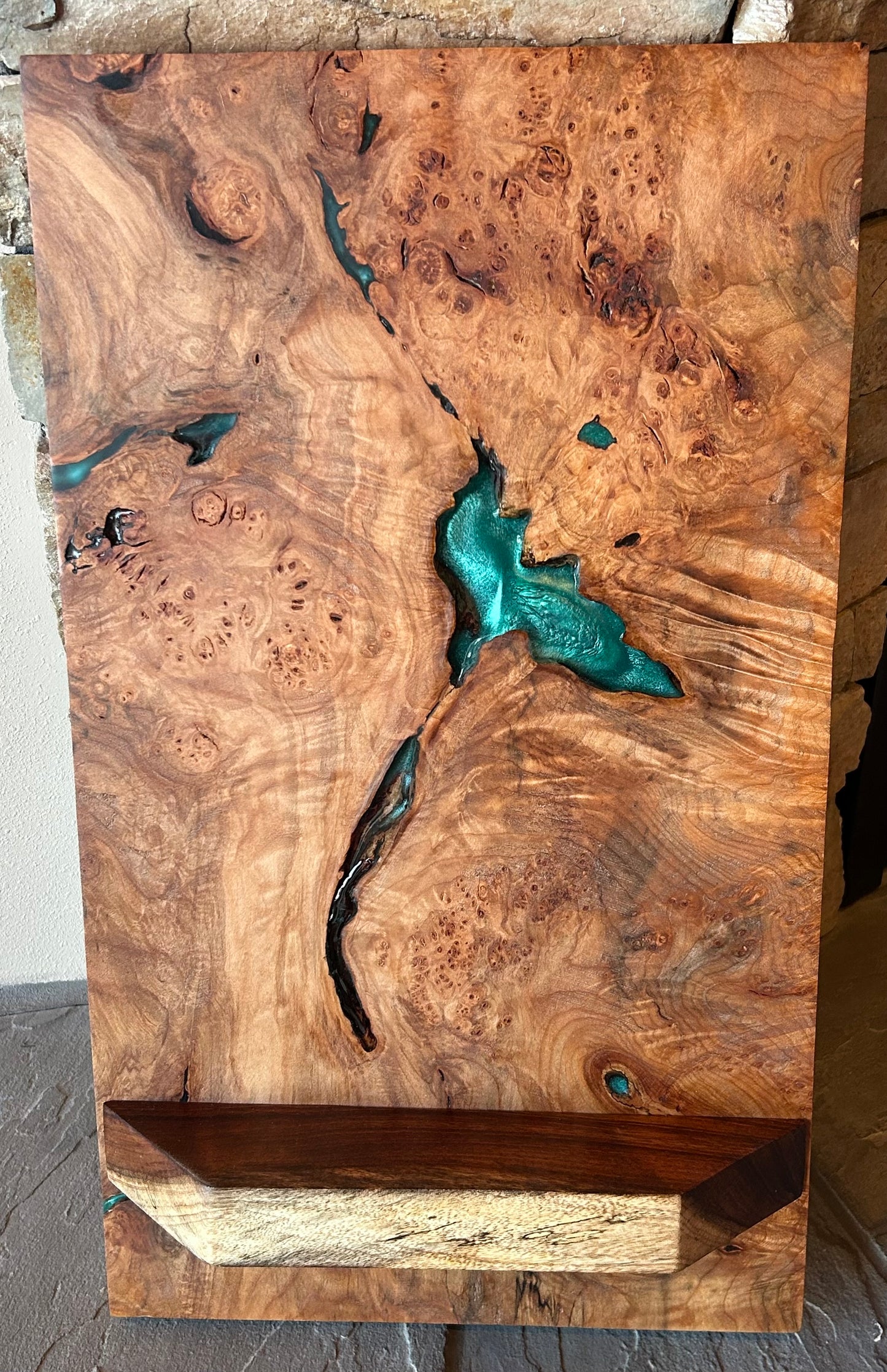 Wall hanging - Burl maple